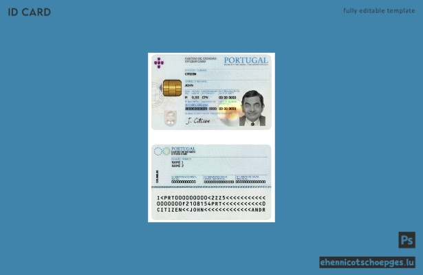 Portugal ID Beispielvorschau